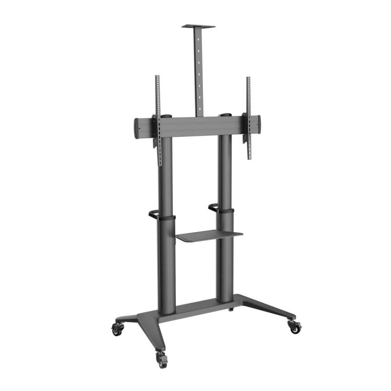 PureMounts Premium TV Cart - Single Display bis 120", schwarz von PureMounts
