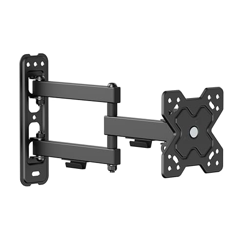 PureMounts TV Monitor Wandhalterung, neigbare und schwenkbare Universal Halterung mit Gelenk-Arm, max. VESA 100x100 mm, für 13-32 Zoll Ferseher Monitor bis 20kg, schwarz PureMounts TV Monitor Wandhalterung, neigbare und schwenkbare Universal Halterung mit Gelenk-Arm, max. VESA 100x100 mm, für 13-32 Zoll Ferseher Monitor bis 20kg, schwarz von PureMounts