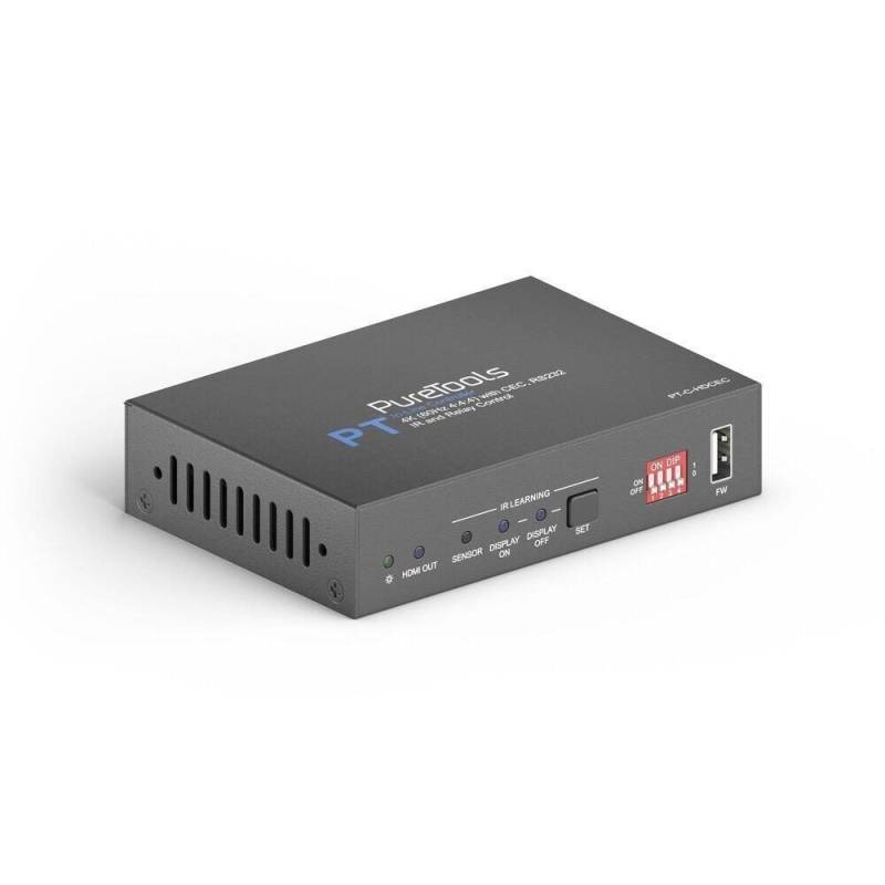 PureTools - In-line HDMI Controller 4K, CEC, RS-232, IR, Relaissteuerung für ... von PureTools
