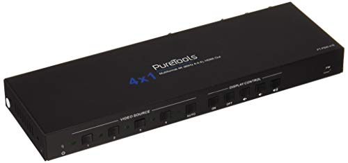 PureTools PSW-41E - 4x1 4K 18Gbps Multiformat Präsentationsumschalter von PureTools