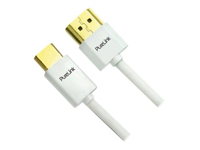 PureLink ProSpeed 3m weiß PS1720-03 Mini HDMI/HDMI-Kabel,1.4,extrem dünn von Purelink GmbH