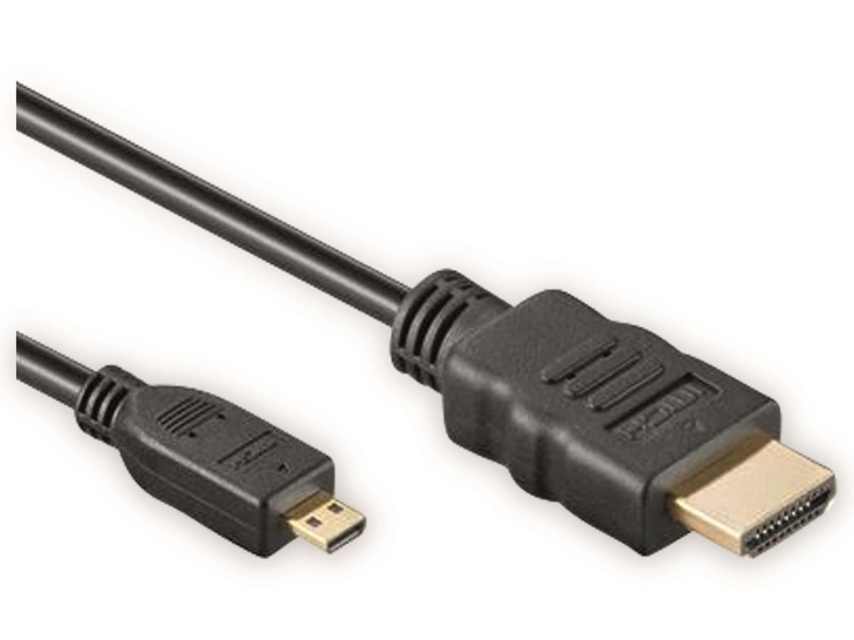 PURELINK HDMI/Micro-HDMI Kabel, HIGH SPEED WITH ETHERNET, 2 m von Purelink