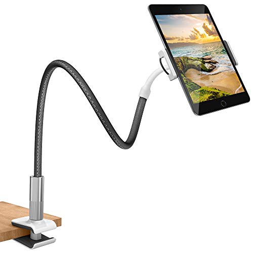 Purely Handy- und Tablet-Halterung mit Schwanenhals, 99.1 cm (39 Zoll), flexibler Arm, Nachttisch, Kopfteil-Ständer von Purely