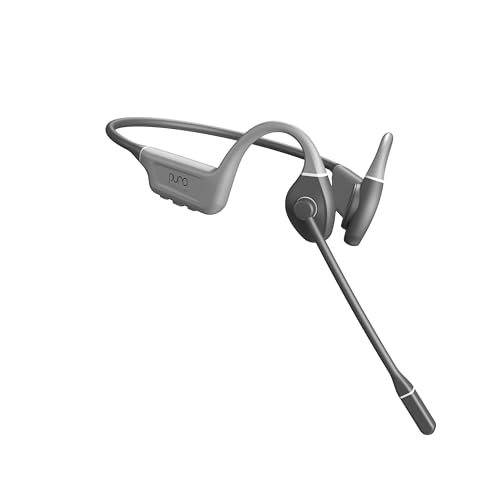 Puro Sound Labs PuroFlex-Pro Kopfhörer mit offenem Ohr, Knochenleitung, Bluetooth 5.3, schweißresistent, mit integriertem Mikrofon Puro Sound Labs PuroFlex-Pro Kopfhörer mit offenem Ohr, Knochenleitung, Bluetooth 5.3, schweißresistent, mit integriertem Mikrofon von Puro Sound Labs