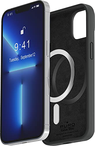 PURO ICON MAG Schutzhülle für iPhone 14 Pro MagSafe (Schwarz) von Puro