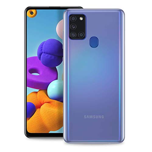 Puro 0.3 Nude TPU Hülle Kompatibel mit Samsung Galaxy A21s - Durchsichtig von Puro