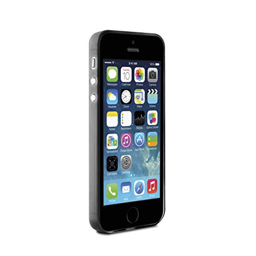 Puro Back Case Ultra Slim 0.3 Schutzhülle (für Apple iPhone 5/5S) Schwarz von Puro