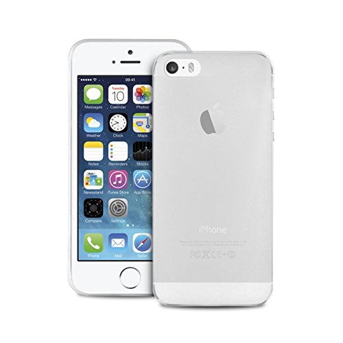 Puro Back Case Ultra Slim 0.3 Schutzhülle (für Apple iPhone 5/5S) Transparent von Puro