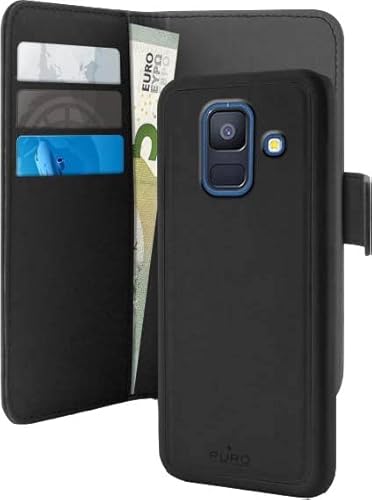 Puro ECO-Leather Case Samsung A6 Black von Puro