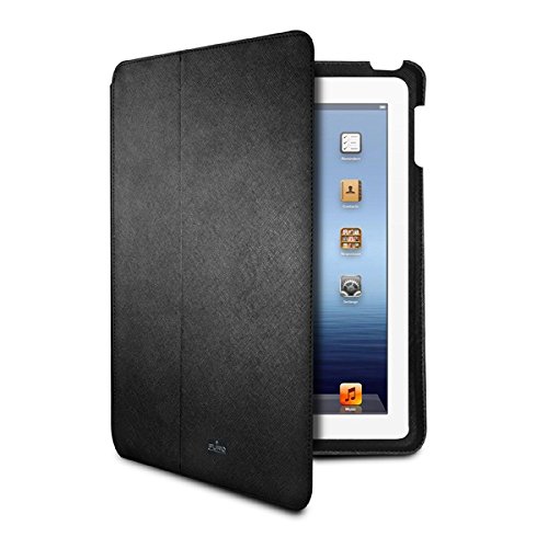 'Puro Folio 9.7 "Ordner Schwarz – Schutzhüllen für Tablet (24,6 cm (9,7), Rückenlehne, schwarz, Kunstleder, Apple, iPad 2 New iPad) von Puro