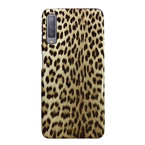 Puro Glam Cover Leopard Samsung A7 2018 Black von Puro