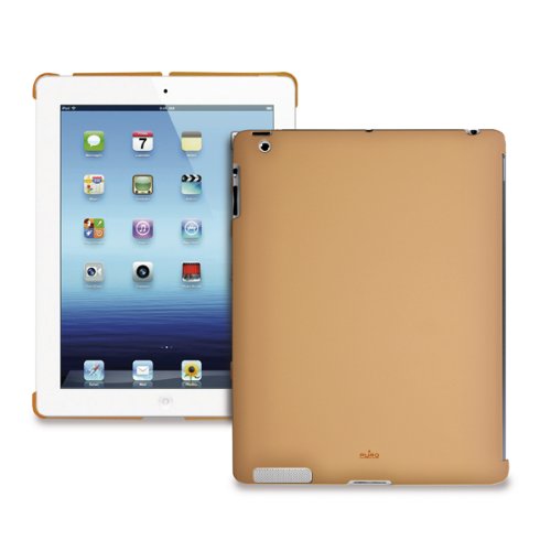 Puro Hartschalenrückseite/Case für iPad/iPad 2 braun von Puro