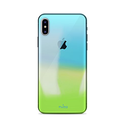 Puro IPCXHOLOCRYLBL Hologram Schutzhülle für Apple iPhone X Light Blau Puro IPCXHOLOCRYLBL Hologram Schutzhülle für Apple iPhone X Light Blau von Puro