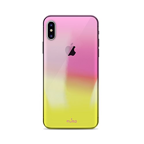 Puro IPCXHOLOCRYORA Hologram Schutzhülle für Apple iPhone X Orange Puro IPCXHOLOCRYORA Hologram Schutzhülle für Apple iPhone X Orange von Puro