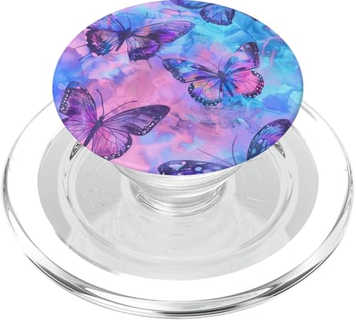Monarch Butterfly Lila Aquarell PopSockets PopGrip für MagSafe Monarch Butterfly Lila Aquarell PopSockets PopGrip für MagSafe von Purple Art Butterfly Aestetic