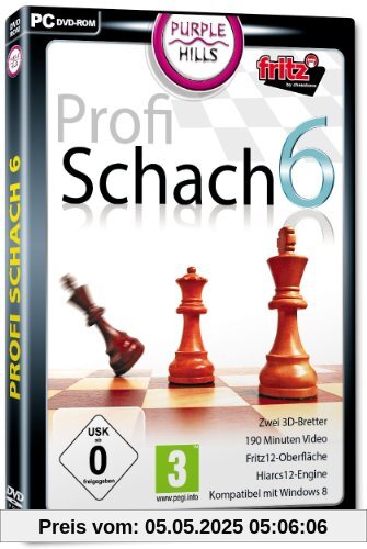 Profi Schach 6 von Purple Hills Black