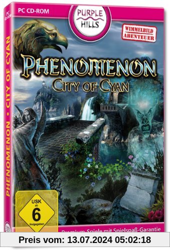 Phenomenon - City of Cyan von Purple Hills Pink