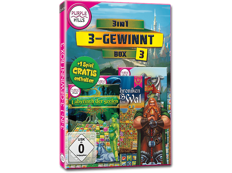 3-IN-1 3-GEWINNT BOX 3 - [PC] von Purple Hills