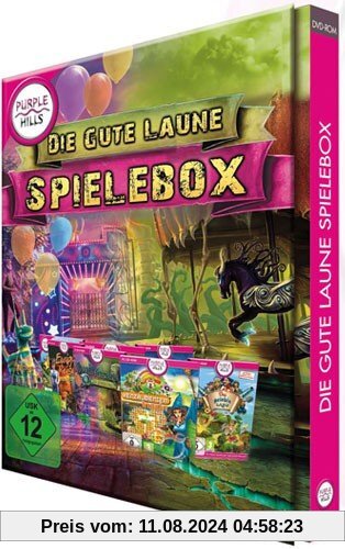 Die gute Laune Spielebox von Purple Hills