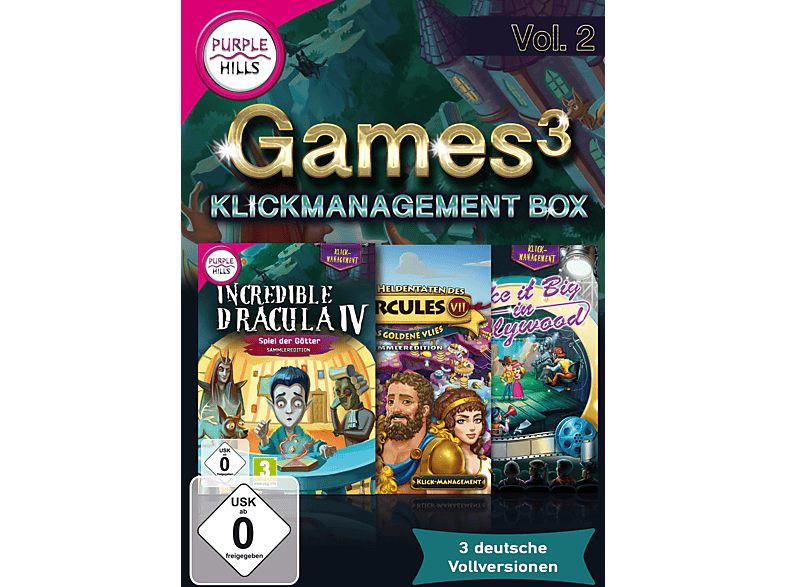 Games3 Klickmanagement Box 2 - [PC] von Purple Hills
