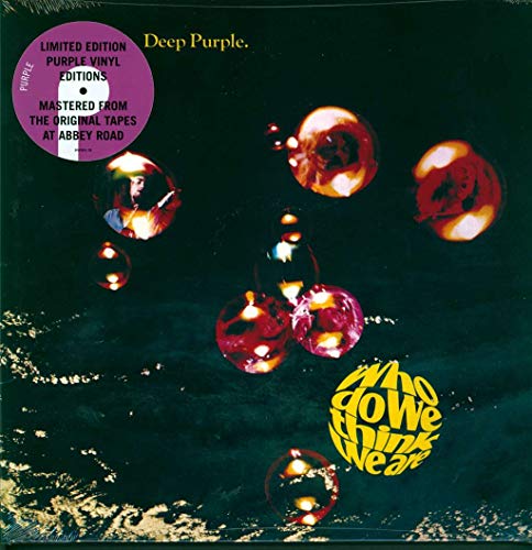 WHO DO WE THINK WE ARE LP (VINYL ALBUM) UK PURPLE 1973 von Purple Records