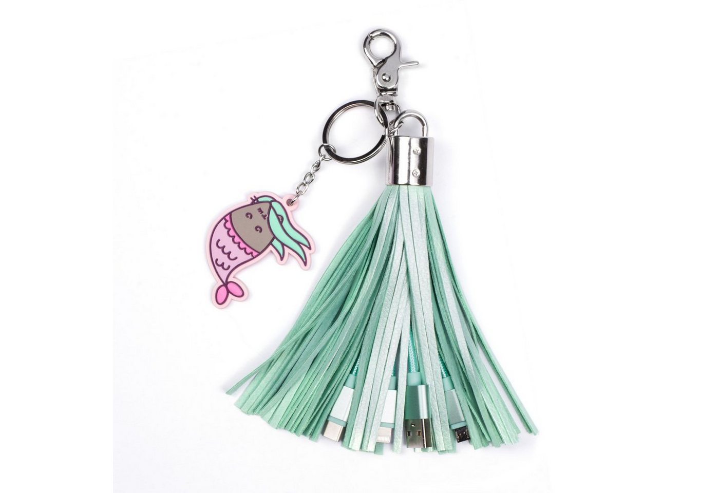 Pusheen Pusheen Tech - 3in1 USB Ladekabel Tassel" Smartphone-Kabel, 3in1 Kabel" von Pusheen