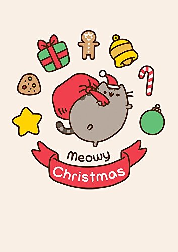 Pusheen the Cat ~ „Meowy Christmas“ Karte von Pusheen