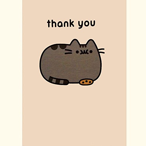 Pusheen the Cat Dankeskarte mit niedlicher Katze, innen unbeschriftet von Pusheen