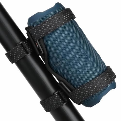 Puskaft Bluetooth Lautsprecher Fahrrad Halterung, Verstellbarer Riemen Fahrrad-Wasserflaschenhalter, tragbare Lautsprecherhalter für Fahrrad/Golfwagen/Bootsreling/Motorrad Puskaft Bluetooth Lautsprecher Fahrrad Halterung, Verstellbarer Riemen Fahrrad-Wasserflaschenhalter, tragbare Lautsprecherhalter für Fahrrad/Golfwagen/Bootsreling/Motorrad von Puskaft