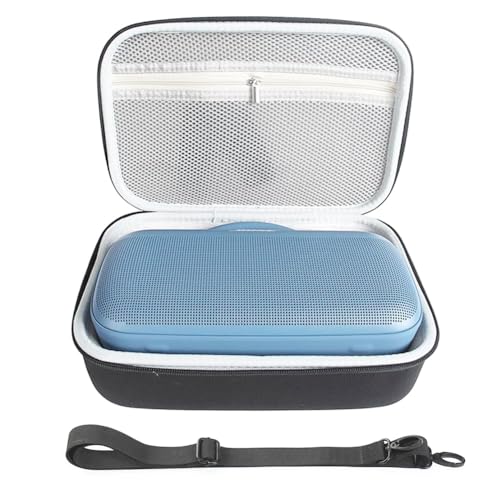 Puskaft Tasche für Bose SoundLink Max Lautsprecher, stoßfeste, Hartschalen Eva Schutz Hülle für SoundLink Max tragbare Reise Tragetasche Aufbewahrungstasche(Gray) von Puskaft