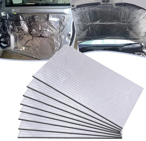 Putentfun 5mm Dämmmatte,50 Stück Auto Schallschutzmatte,Selbstklebend Anti Dröhn Fahrzeugdämmung Dämmung,Lärmschutz, Schalldämmung und Antivibration,Geschnittene Dämmplatten Putentfun 5mm Dämmmatte,50 Stück Auto Schallschutzmatte,Selbstklebend Anti Dröhn Fahrzeugdämmung Dämmung,Lärmschutz, Schalldämmung und Antivibration,Geschnittene Dämmplatten von Putentfun