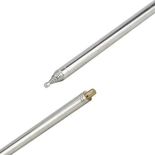 Kurzwellenradio 5.6m Teleskopantenne PUTIKEEG DIY Radio Edelstahl Tie Rod Antenne mit Digitales Radio Bluetooth Stereoempfänger Audio Vedio Heimkinoempfänger von Putikeeg