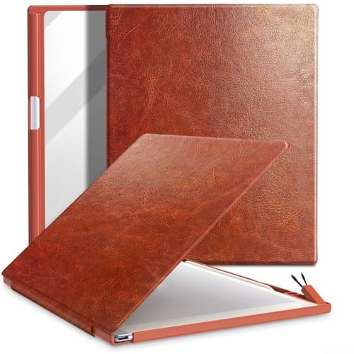 A Stylish Approach to Protecting Your For Remarkable Paper Pro 11 8 Inch With a Built in Pen Holder (Brown) von Puupaa