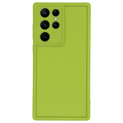 Puxicu Schlanke Hülle für Samsung Galaxy S22 Ultra, Verbesserter Kameraschutz, Stoßfest, Hautfreundlich, Weiche Schutzhülle für Samsung Galaxy S22 Ultra, Avocadogrün Puxicu Schlanke Hülle für Samsung Galaxy S22 Ultra, Verbesserter Kameraschutz, Stoßfest, Hautfreundlich, Weiche Schutzhülle für Samsung Galaxy S22 Ultra, Avocadogrün von Puxicu