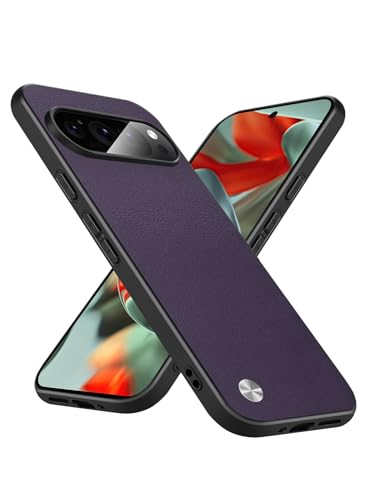 Puxssul für Google Pixel 9 Pro XL Hülle, weiche TPU Kunstleder Hülle,Extrem leichte Ultraleichte Kameraschutz Lederhülle für Google Pixel 9 Pro XL (Violett) Puxssul für Google Pixel 9 Pro XL Hülle, weiche TPU Kunstleder Hülle,Extrem leichte Ultraleichte Kameraschutz Lederhülle für Google Pixel 9 Pro XL (Violett) von Puxssul