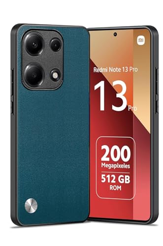 Puxssul für Xiaomi Redmi Note 13 Pro 4G / Poco M6 Pro 4G Hülle, weiche TPU Kunstleder Hülle,Extrem leichte Ultraleichte Kameraschutz Lederhülle für Xiaomi Redmi Note 13 Pro 4G / Poco M6 Pro 4G (Teal) von Puxssul
