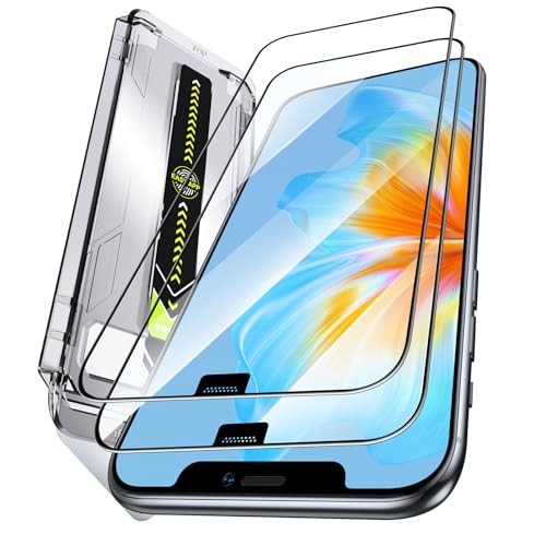 PuyaTeya 2 Stück 9H Panzerglas für iPhone 11 pro max/Xs max,Auto-Dust-Eliminierung, Anti- Blasen Kratzfest Vollabdeckung 0.33mm Ultra HD Panzerfolie-2 Stück, einfache Installation von PuyaTeya