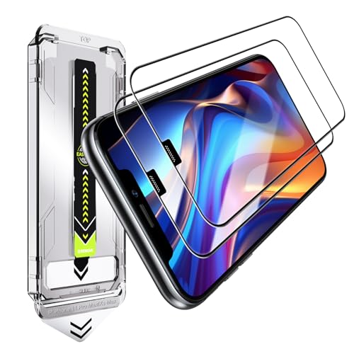 PuyaTeya 2 Stück für Panzerglas für iPhone 11 pro max/Xs max, Auto-Dust-Elimination, 9H Härte Full Screen Schutzfolie, Stoßfest Kratzfest Anti-Fingerabdruck Anti-Öl Anti-Bläschen Schutzglas PuyaTeya 2 Stück für Panzerglas für iPhone 11 pro max/Xs max, Auto-Dust-Elimination, 9H Härte Full Screen Schutzfolie, Stoßfest Kratzfest Anti-Fingerabdruck Anti-Öl Anti-Bläschen Schutzglas von PuyaTeya