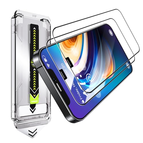 PuyaTeya 2 Stück für Panzerglas für iPhone 12 pro max, Auto-Dust-Elimination, 9H Härte Full Screen Schutzfolie, Stoßfest Kratzfest Anti-Fingerabdruck Anti-Öl Anti-Bläschen Schutzglas PuyaTeya 2 Stück für Panzerglas für iPhone 12 pro max, Auto-Dust-Elimination, 9H Härte Full Screen Schutzfolie, Stoßfest Kratzfest Anti-Fingerabdruck Anti-Öl Anti-Bläschen Schutzglas von PuyaTeya