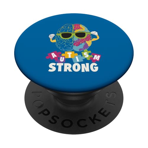 Autismus-Bewusstsein Autistisches Kinderbewusstsein Neurodiversität PopSockets Klebender PopGrip Autismus-Bewusstsein Autistisches Kinderbewusstsein Neurodiversität PopSockets Klebender PopGrip von Puzzle Vibes Autism Family Apparel.USA