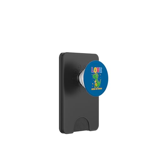 Autismus-Bewusstsein T-Rex Dinosaurier Autistisch Kinder Bewusstsein Jungen PopSockets PopWallet für MagSafe von Puzzle Vibes Autism Family Apparel.USA