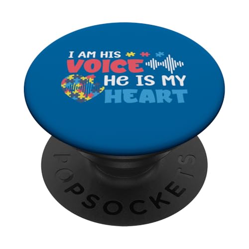 Autismus-Bewusstsein für Mutter, Vater, Eltern, autistisches Kinderbewusstsein PopSockets Klebender PopGrip Autismus-Bewusstsein für Mutter, Vater, Eltern, autistisches Kinderbewusstsein PopSockets Klebender PopGrip von Puzzle Vibes Autism Family Apparel.USA