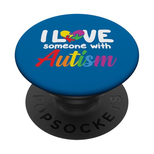 Autismus-Bewusstsein für Mutter, Vater, Eltern, autistisches Kinderbewusstsein PopSockets Klebender PopGrip Autismus-Bewusstsein für Mutter, Vater, Eltern, autistisches Kinderbewusstsein PopSockets Klebender PopGrip von Puzzle Vibes Autism Family Apparel.USA