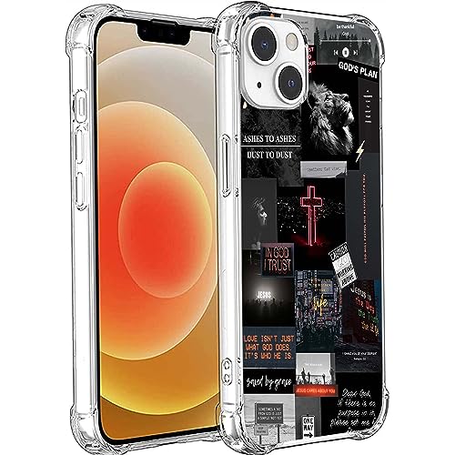 Christian Aesthetic Hülle Kompatibel mit iPhone 15 Plus, Bibilical Faith Hülle für iPhone 15 Plus, Coole TPU Bumper Handyhülle Cover Christian Aesthetic Hülle Kompatibel mit iPhone 15 Plus, Bibilical Faith Hülle für iPhone 15 Plus, Coole TPU Bumper Handyhülle Cover von Pvflefkr