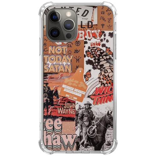 Pvflefkr Retro Boho Western Cowboy Hülle Kompatibel mit 15 Pro Max Wild Vintage Western Country Hülle für 15 Pro Max Cool TPU Bumper Case Cover Pvflefkr Retro Boho Western Cowboy Hülle Kompatibel mit 15 Pro Max Wild Vintage Western Country Hülle für 15 Pro Max Cool TPU Bumper Case Cover von Pvflefkr