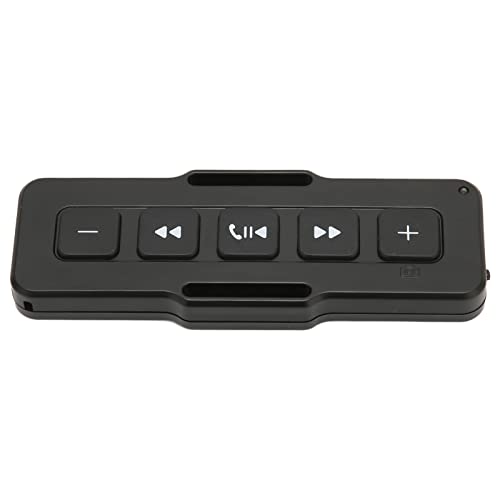 Bluetooth Fernbedienung, Smartphone Fernbedienung Big Buttons V5.0 Easy Touch IPX4 wasserdicht Tragbare Multifunktions-Tragbar für die meisten Telefone Automobilelektronik von Pwshymi