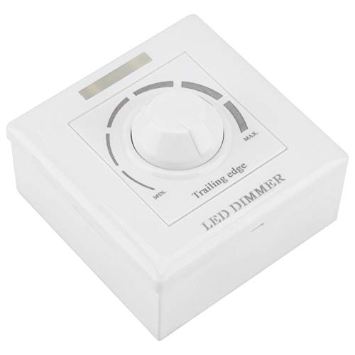 LED-Licht, Einstellbarer Dimmer, Helligkeitssteuerung, IR-Fernbedienung, Digitaler Drehbarer Dimmer für Zuhause, 200 W(220V) Kitchen von Pwshymi