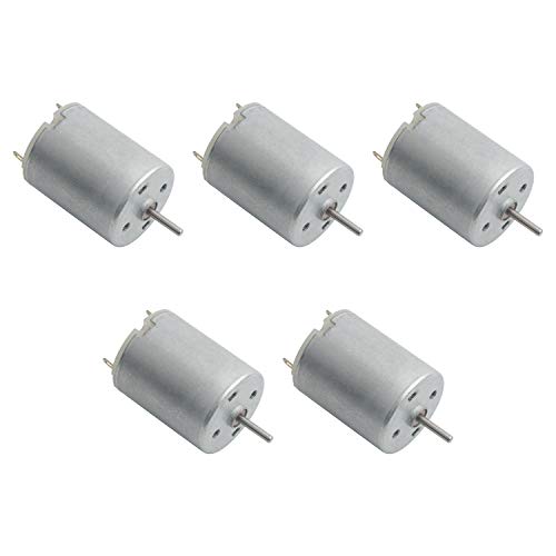 Pxyelec DC Motor 3V-12V 280 Mikromotor 42x24mm für RC Boot Modell Spielzeug Diy (5 Stück) von Pxyelec