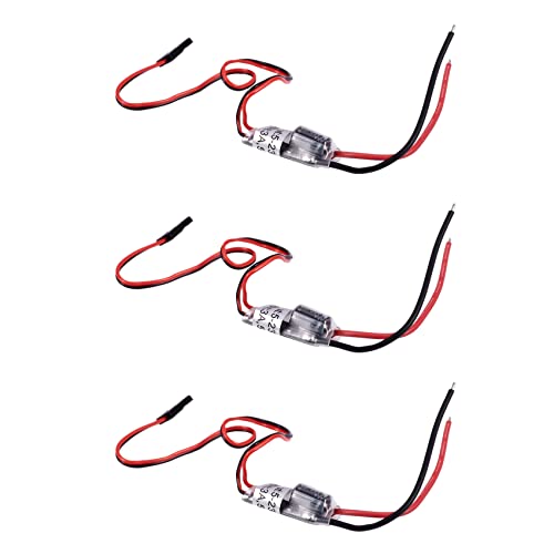 Pyatofly 3 x Empfänger-Netzteil, 5 V/3 A, bürstenlos, ESC, externer Typ BEC, UBEC-Unterstützung 2–6S von Pyatofly