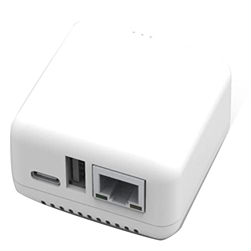 Pyatofly Druckserver USB 2.0 Netzwerk Mini NP330 (Netzwerkversion) von Pyatofly